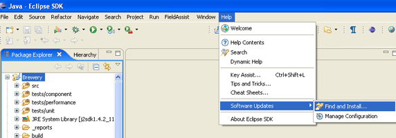 尋找并安裝 Eclipse 插件